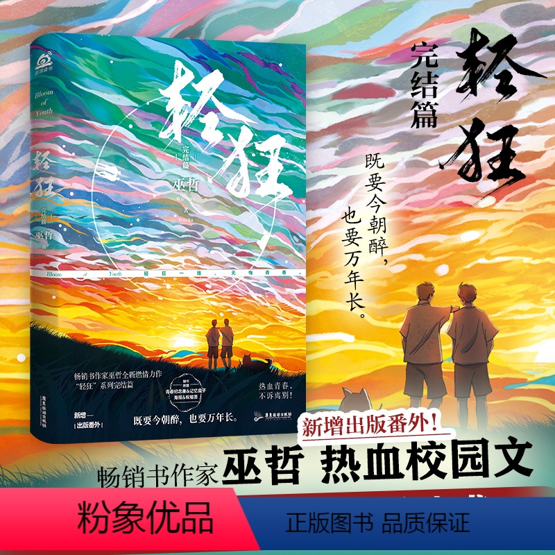 巫哲燃情力作 撒野作者 热血青春故事青春言情小说 新增出版番外 锦瑟