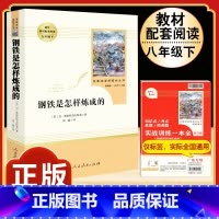 [人教版]钢铁是怎样炼成的 [正版]昆虫记原著完整版法布尔人民教育出版社 八年级上册必读课外书人教版非完整版老师推 初中