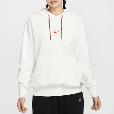 NIKE耐克连帽卫衣运动休闲针织女装套头衫HV8461-133 C