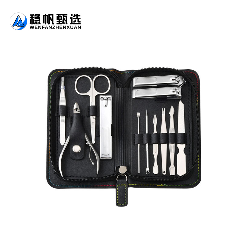 稳帆甄选 指甲刀套装12件套 T9017A 套