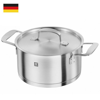 双立人 (zwilling) 汤锅炖锅18/10不锈钢 汤锅 20cm 3l 德国制造 18