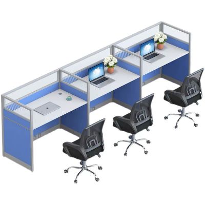 E字型双人工位2400*600mm