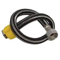 LONMATE 黑色编织进水管软管两条包20cm 一包