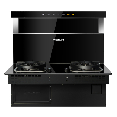 美大(MEIDA)嵌入式集成灶分体式F1Pro(2201H) 抽油烟机 燃气灶烟灶联动安装厨房烟灶套餐 挥手智控 天然气