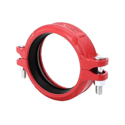 盛京联硕 沟槽刚性卡箍 DN150(外径159) 含胶圈螺栓 个