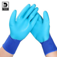 Tduo耐磨压纹乳胶手套S30 副