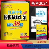 语文 江苏省 [正版]备考2024江苏13大市中考试卷与标准模拟优化38套语文提优版 中考总复习江苏中考真题卷2022语