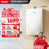 万家乐安睡洗燃气热水器JSQ25-13S9 PRO(F)天然气13升8A超一级恒温水伺服玻璃面板防冻
