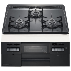 日本原装进口能率燃气灶Metal60(高配)嵌入式三眼灶煤气炉烤箱单面烤天然气N3WT5RWTQ1