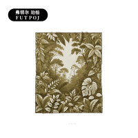 弗切尔珀榕 兔绒纱复古简约轻奢针织毯-希格恩