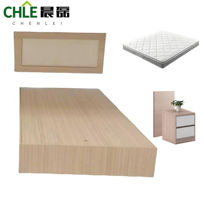 晨磊 床+床垫+床头柜(含背板)1.2m套