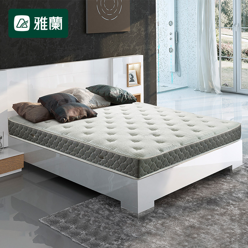 airland雅兰床垫 卓跃·商务版 奢华酒店款独袋弹簧乳胶床垫 银离子
