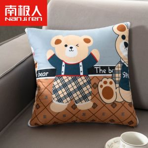 抱枕被子两用二合一办公室汽车用折叠抱枕午睡靠背垫靠垫被
