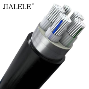 JIALELE 低压4+1 YJLV22-4*35+1*16平方 额定电压0.6/1KV 米