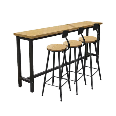 班龙吧台桌180cm+3椅套