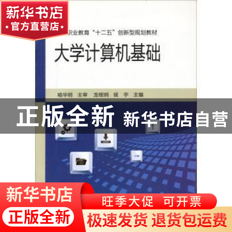 正版 大学计算机基础 龙根炳,侯宇主编 北京理工大学出版社 9787