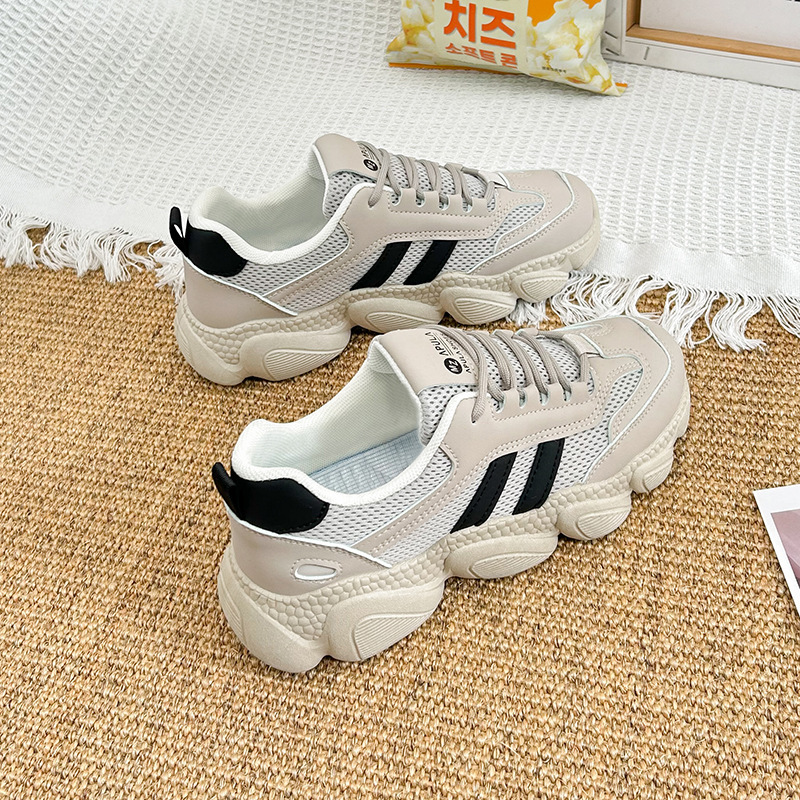 ins韩版新款老爹鞋女秋季学生百搭运动鞋街拍休闲增高鞋