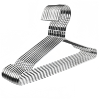 芙瑞塔不锈钢衣架40cm10个组