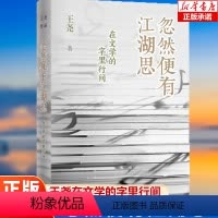 [正版]忽然便有江湖思-在文学的字里行间 鲁迅文学奖得主长江学者苏州大学教授王尧樶新文学评论集 吴义勤丁帆毕飞宇程永新