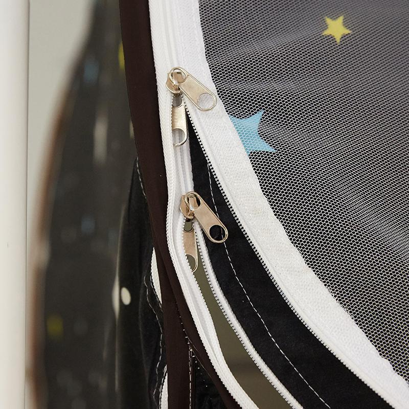 美帮汇学生宿舍床帘免安装蚊帐上铺下铺床幔单人全封闭一体式遮光蒙古包