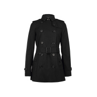 Burberry/博柏利 女士肯辛顿版型 短款风衣外套 3900548