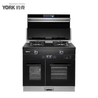 约克(YORK)智能集成灶 YK-J71DK油烟机 燃气灶 独立蒸箱+独立烤箱 天然气