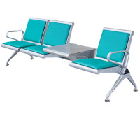 戴劲 靠背排椅候诊椅加厚机场银行车站医院等候椅大厅连椅三人位有垫