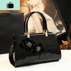 时尚皮大气手提包百搭女士包包2020新款中年女包单肩斜挎妈妈包NEW LAKE