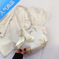 封后夏季小清新包包女包2022新款潮韩系百搭ins单肩包小众设计水桶包手提包