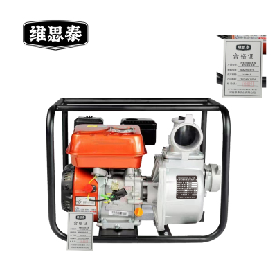 维思泰 内燃汽油抽水泵 排污自吸水泵 RDQGZ100-40-15 台