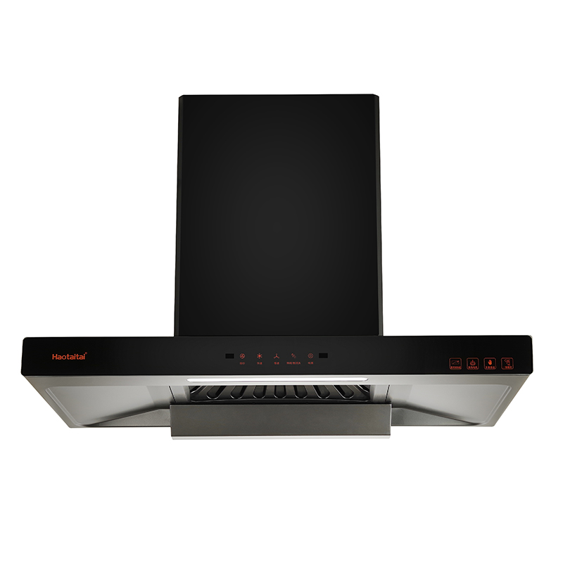 Haotaitai欧式顶吸油烟机XE01 22m³大风量 470Pa最大静压 挥手控制智清洗宽屏拢烟 一级能效