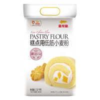 金龙鱼糕点用低筋小麦粉2.5KG 家用烘焙蛋糕饼干低筋面粉5斤