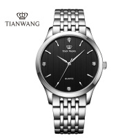 天王表(TIAN WANG)手表 石英男表简约休闲时尚情侣手表气质女表3798