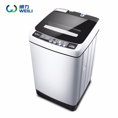 威力洗衣机6/7/8/9/10公斤波轮全自动智能洗衣机家用大容量迷你小型出租屋量衣进水快洗白色6公斤