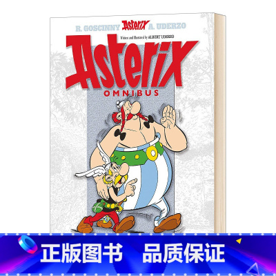 高卢英雄历险记31-33 [正版]英文原版 Asterix Asterix Omnibus 1 高卢英雄历险记1-3 合
