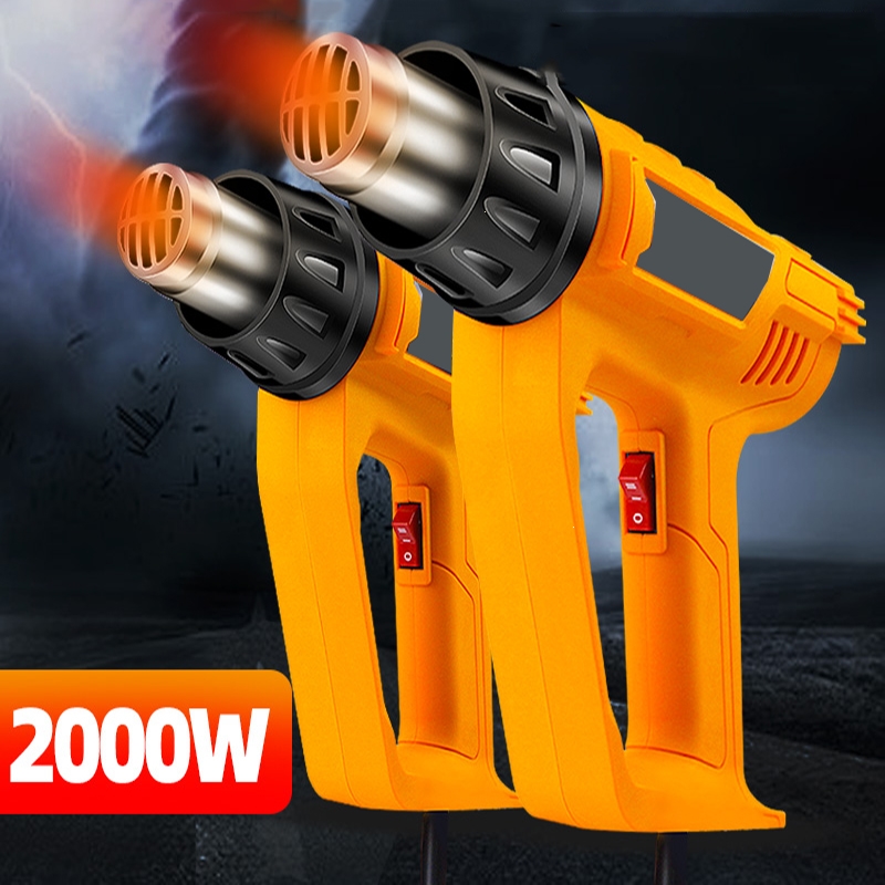 热风枪2000w加热除胶工业用古达塑料焊枪热缩管贴膜烤枪热风枪