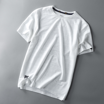 梵克公牛行走的 很清凉 时尚男装新款休闲货圆领短袖t恤夏季白半袖 20