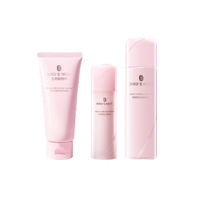 屈臣氏澈净卸妆洁面乳100克+柔肌水150毫升+乳液50毫升