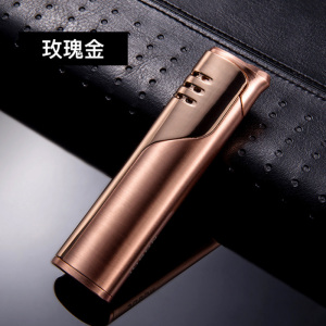 直充充气打火机直焰防风火机雪茄点火器金属个性创意送男朋友礼物