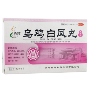 腾药 乌鸡白凤丸(水蜜丸) 6克*12袋 补气养血 调经止带 气血两虚 身体瘦弱 腰膝酸软 月经不调
