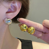 港风字母耳钉2025新款气质耳环轻奢高级感时尚小众设计耳饰女送女朋友老婆情人节七夕生日礼物