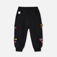 [直降价:55元]铅笔俱乐部秋冬新品男小童长裤儿童束脚工装裤宝宝休闲裤子