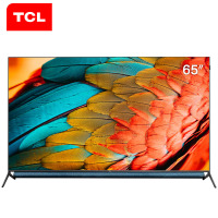 TCL 官方旗舰 65Q10(65英寸)吋 QLED量子点 32GB大内存 超薄智慧全面屏 AI人工智能液晶平板电视机