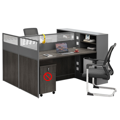 芙瑞塔办公桌 对面双人位+椅套