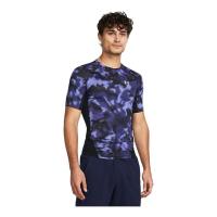 Under Armour安德玛男士运动压缩印花POLO衫透气速干舒适健身服装