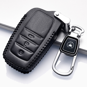 [补贴10%]2021款雷凌钥匙套专用真皮2019款广汽雷凌双擎E+汽车钥匙包扣女壳汽车钥匙包