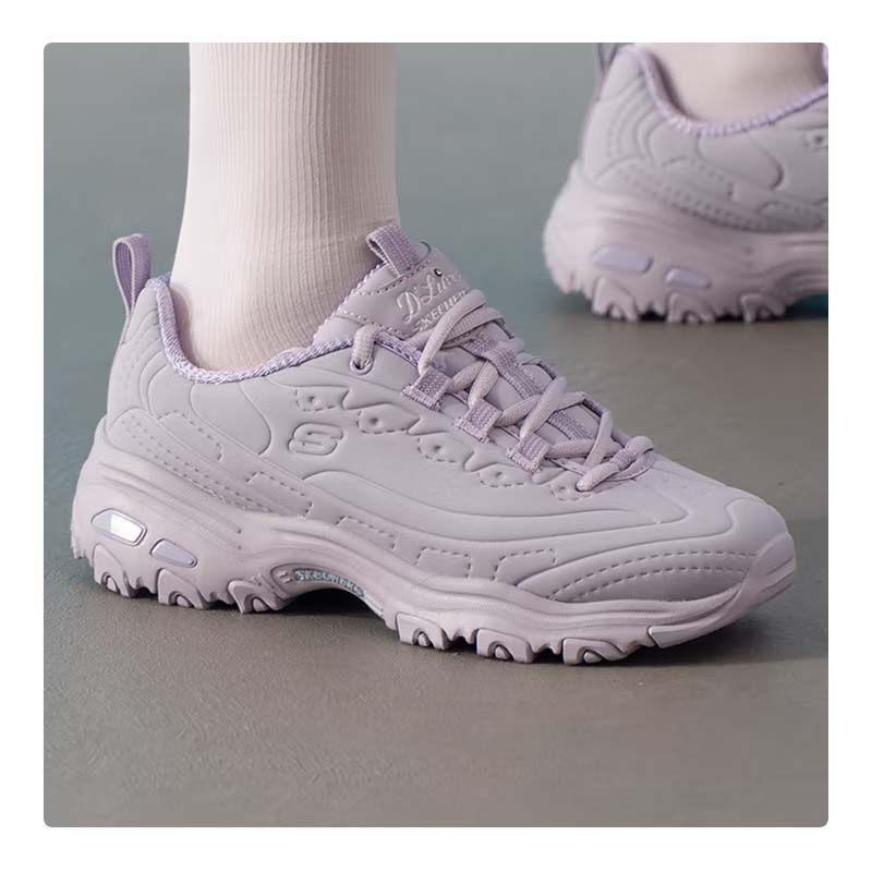 斯凯奇女款休闲熊猫鞋150243/LAV-10双