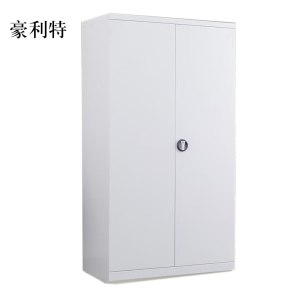豪利特工具柜加厚铁皮储物柜工厂车间用带抽屉汽修多功能收纳柜通门无网柜灰白色