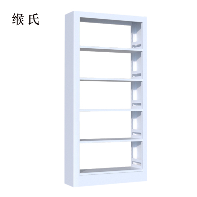 缑氏钢制置物架图书馆单双面书店阅览室货架档案架资料架单面一列一