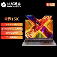 机械革命(MECHREVO) 无 界15X 定制(全新一代R7H-255 16G内存 2T固态 2.5K 高色域 人脸识别)15.3英寸轻薄本办公商务本游戏本笔记本电脑